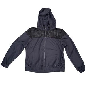 DIADORA Breeze Jacket Sz xl windbreaker black navy